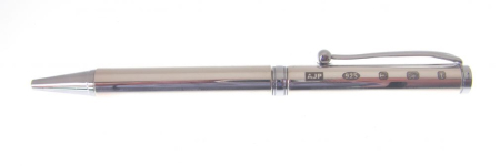 unisex silver ballpoint pen