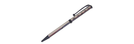 hallmarked silver pen unisex black